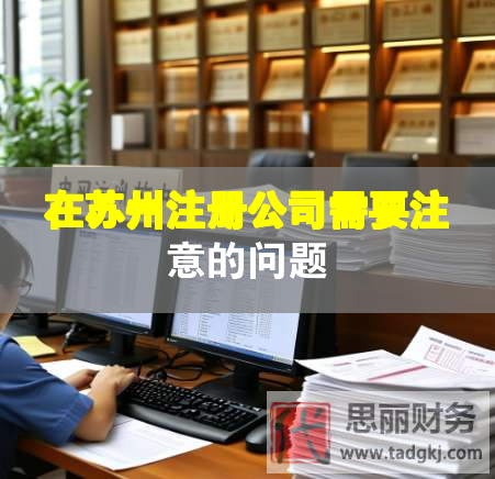 在蘇州注冊(cè)公司需要注意的問(wèn)題