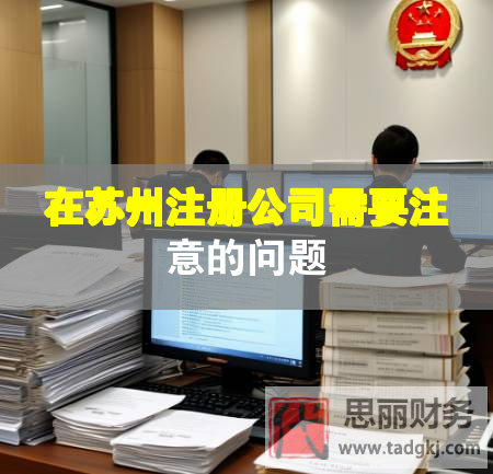 在蘇州注冊(cè)公司需要注意的問(wèn)題