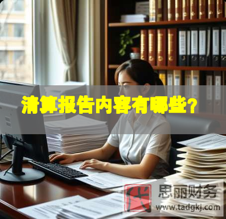 清算報(bào)告內(nèi)容有哪些？