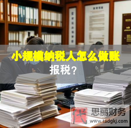 小規模納稅人怎么做賬報稅？