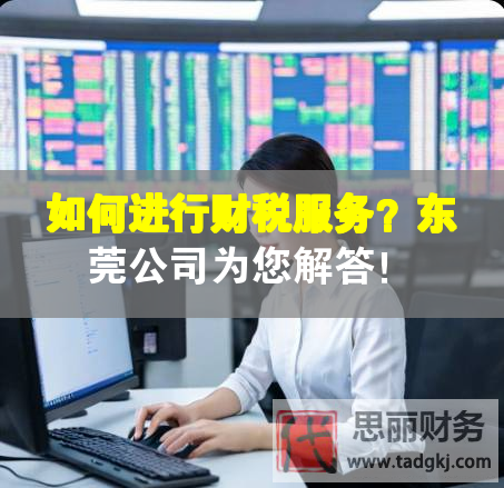 如何進行財稅服務？東莞公司為您解答！